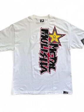Y2K Rockstar Energy Metal Mulisha Big Logo XL T Shirt New With Tags